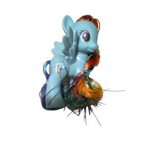 MY LITTLE PONY Rainbow Dash with Tinsel Hair Figure